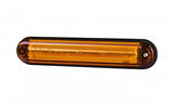 LED markeringslicht amber | 12-24v | 50cm. kabel | MV-2100A