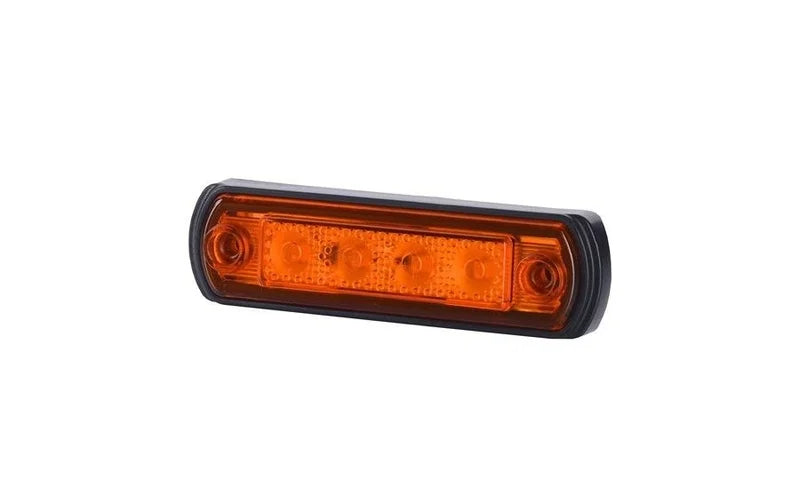 Feu de position LED ambre avec support | 12-24v | câble de 50cm | MV-5250A