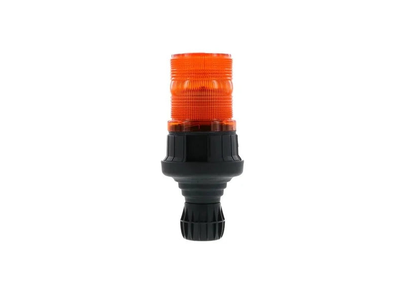 LED zwaailamp amber 12/24v flexi DIN, dubbele flits | D14453