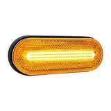 Feu de position latéral LED avec clignotant 12/24V 50cm | M10ZK-100A