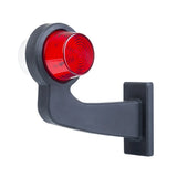 Feu suspendu à LED gauche, tige coudée, transparent 12/24V | MB-1011RW