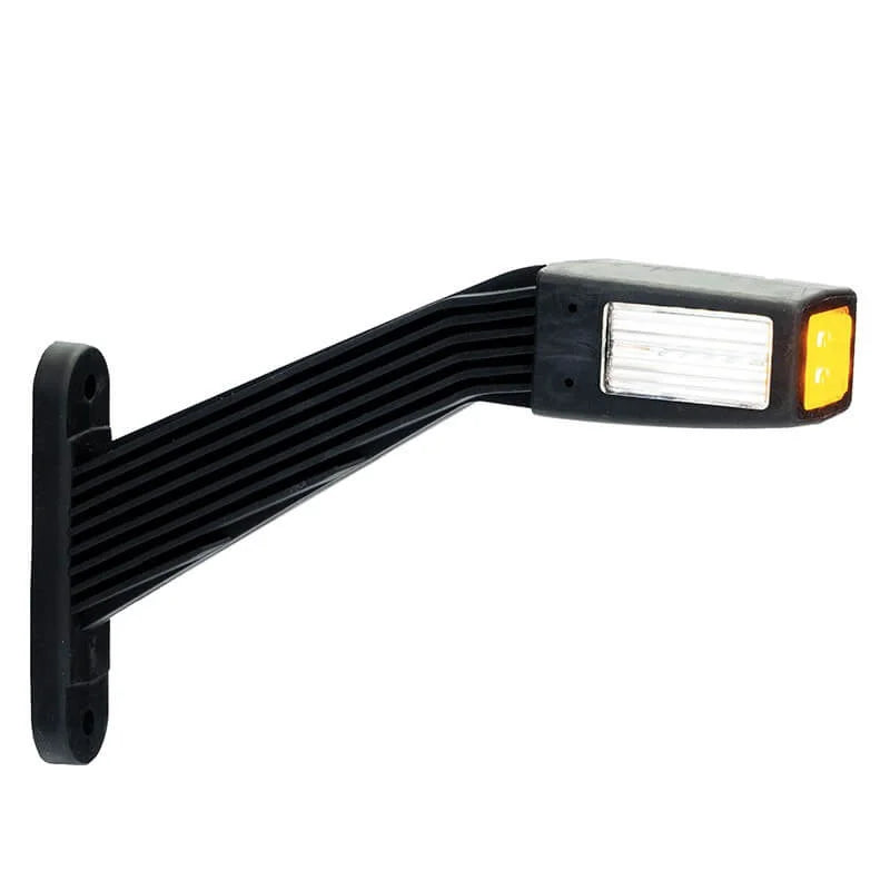 Gauche | feu de gabarit LED | tige coudée | 12-36v | câble de 30cm. | MB-1451