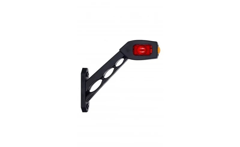 Droit | feu de gabarit LED rouge | blanc | ambre | 12-24v | câble de 35cm. | MB-3692RWA