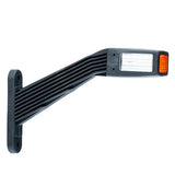 Droit | Feu d’encombrement à LED | tige inclinée | 12-36v | câble de 30cm | MB-1452