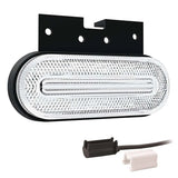 LED markeringslicht wit | 12-24v | 1,5mm². connector | M10MV-770W