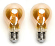 Aigostar 8W E27 gloeilamp amber glas met een warm, sfeervol licht voor elke ruimte