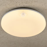 LED Plafondlamp 1600 lumen - 18W - Warmwit 3000K - Bewegingssensor - IP54 - Ø30cm