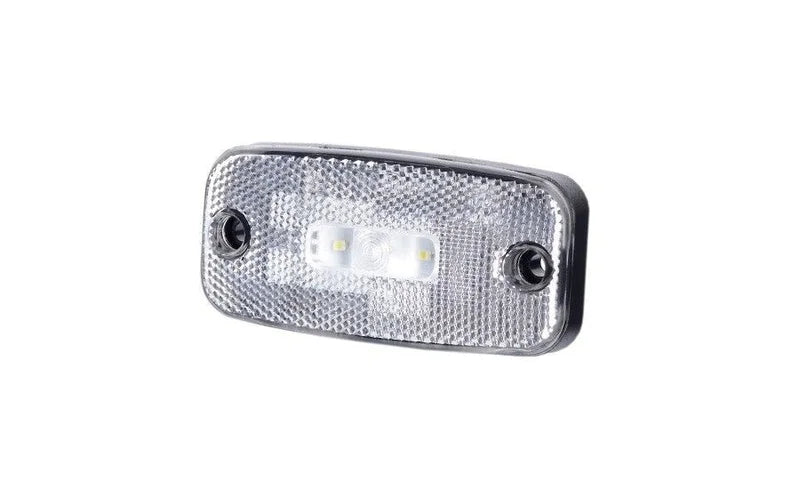 LED markeringslicht wit | 12-24v | 50cm. kabel | MV-1750W