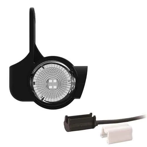 Gauche | feu d’encombrement LED avec tige courte | 12-24v | connecteur 1,5mm² | M10BV-821RWA