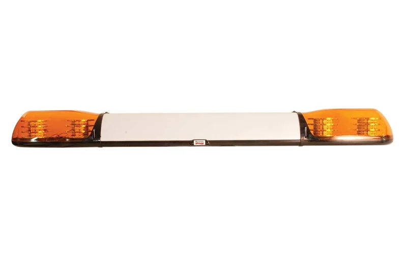 Barre LED clignotante orange 6-Series R65, centre blanc, 4 modules, 1500mm | A6674.100.LDV
