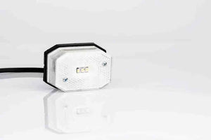 LED markeringslicht wit | 12-24v | 50cm. kabel | MV-2700W