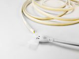 Ruban lumineux LED COB 230 V – Blanc chaud 3000 K – 10 W/m – 1000 lm/m – IP65 – Découpable – Rouleau de 50 m