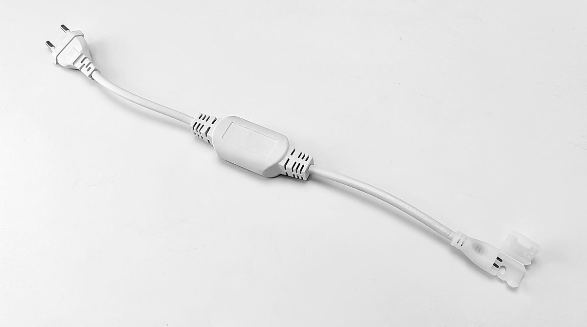 Ruban lumineux LED COB 230 V – Blanc chaud 3000 K – 10 W/m – 1000 lm/m – IP65 – Découpable – Rouleau de 50 m