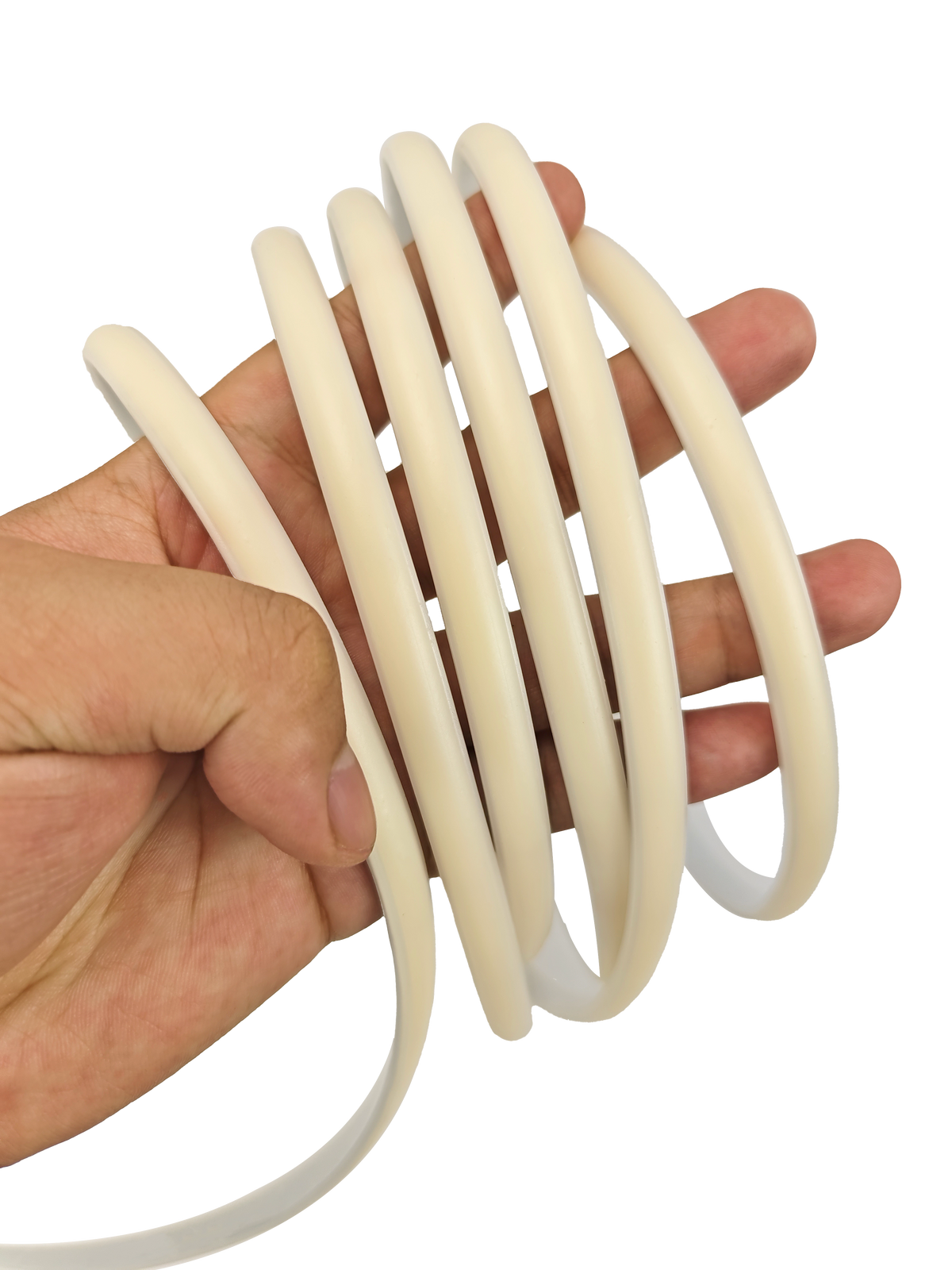 Ruban lumineux LED COB 230 V – Blanc chaud 3000 K – 10 W/m – 1000 lm/m – IP65 – Découpable – Rouleau de 50 m