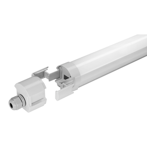 LED Tri-proof Armatuur 1500mm 7250lm 26W-50W - Warmwit 3000K - Koppelbaar - IP65 IK10 - 9 stuks - 230V