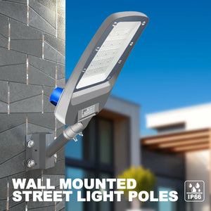 Adaptateur pour mât Ø60 mm - Réglable de 0 à 90° - Compatible avec l’éclairage public LED