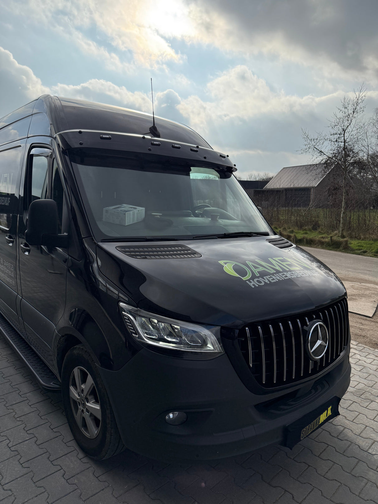 Zonneklep met LED Verlichting Mercedes Sprinter 2010-2018