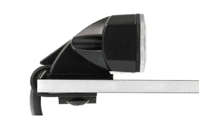 Feu clignotant LED MS6 Mini-Stealth à montage fixe, support classe 2, ambre