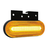 Feu de gabarit latéral LED avec clignotant 12/24V 50cm | M10ZK-150A