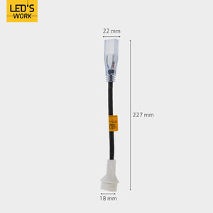 Accessoire - Kit de raccordement - 150mm 280mm 20mm - Noir