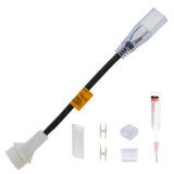 Accessoire - Kit de raccordement - 150mm 280mm 20mm - Noir
