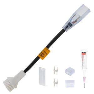Accessoire - Kit de raccordement - 150mm 280mm 20mm - Noir