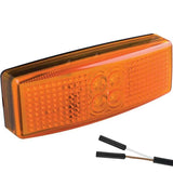 LED Markeringslicht Amber - 12-24V - 2-PIN Connector - LED Autolamps Systeem