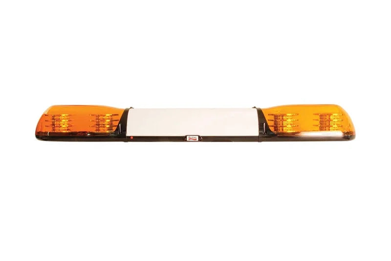Rampe clignotante LED R65 6-Series ambre, centre blanc, 4 modules, 1250mm | A6654.100.LDV
