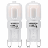 Aigostar G9 LED steeklampjes in een set van twee, energiezuinig en helder voor binnenverlichting