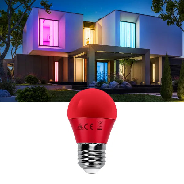 LED kogellampen Aigostar E27 7W 800lm 2700K IP20 2-pack