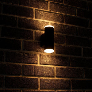 Double lampe extérieure AllWeather LED's Light - Éclairage vers le haut et vers le bas - IP44 - Anthracite