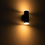 Double lampe extérieure AllWeather LED's Light - Éclairage vers le haut et vers le bas - IP44 - Anthracite