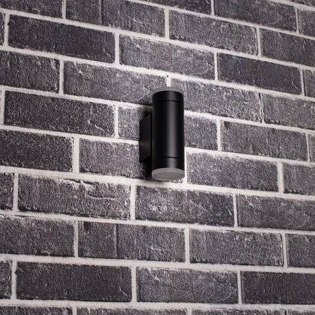 Double lampe extérieure AllWeather LED's Light - Éclairage vers le haut et vers le bas - IP44 - Anthracite