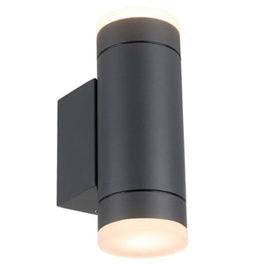 Double lampe extérieure AllWeather LED's Light - Éclairage vers le haut et vers le bas - IP44 - Anthracite
