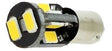 Auto LEDlamp 2 stuks | LED BA9S kentekenverlichting | 10 - SMD warmwit 3000K | 12V - LEDPLANET.NL