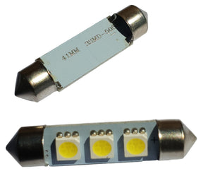 Ampoules LED auto 2 pièces | Festoon LED 42 mm | 3 - SMD blanc lumière du jour 6000 K | 12 volts - LEDPLANET.NL