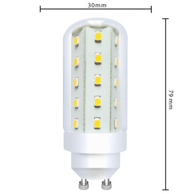 LED Spot GU10 400 lumen - 4W - 2700K - CRI97 - T30 Buis - Helder Glas