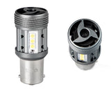 BA15S - 1156 - jeu de 2 ampoules automobiles - 6500K | P21W 7506 - 2x 12 - LED SMD | refroidissement forcé - CANBUS 12V et 24V CC - LEDPLANET.NL
