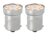 BA15S - 1156 - autolamp set - rood | R5W - R10W - 5007 - 2x 9 - SMD LED | 12V DC - LEDPLANET.NL