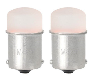 BA15S - 1156 - kit d’ampoules automobiles - rouge | R5W - R10W - 5007 - 2x 9 - LED SMD | 3 watts - 12 V CC - LEDPLANET.NL