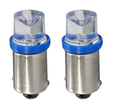 Ampoule auto Ba9s 2 pièces T4W bleue | Éclairage de plaque/clignotant à LED | 12 V CC - LEDPLANET.NL
