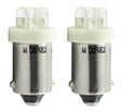 BA9s auto lamp 2 stuks T4W wit | LED kentekenverlichting/signaalverlichting | 12V DC - LEDPLANET.NL