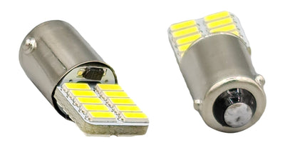 Ampoule automobile BAX9S, 2 pièces | Éclairage de plaque d’immatriculation à LED | 20 LED SMD blanc lumière du jour 6000 K | 12 V CC - LEDPLANET.NL