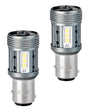 BAY15d - 1157 - autolamp set 2 stuks - 6500K | P21/5W 7528 - 2x 12 - SMD LED | geforceerde koeling - CANBUS 12V & 24V DC - LEDPLANET.NL