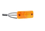 LED markeringslicht amber | 24v | 50cm. kabel | 1,5mm². connector | D10493