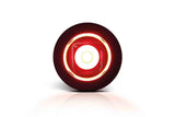Feu de position LED compact encastrable, rouge | 12-24 V | MV-2600R
