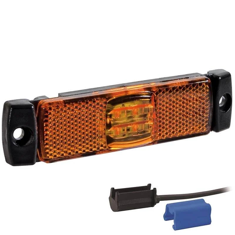 Feu de position LED orange | 12-24v | connecteur de 0,75mm². | M10MV-110A