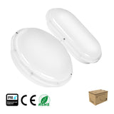 LED Bulkhead Ovaal 272×145mm - Koelwit 4000K - 2.640lm - 24W - IP66 - 230V