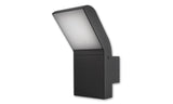 Applique extérieure Clark noire RAL 7021 | LED 12 W - 550 lumens | blanc froid 4000 K | étanche IP54 - LEDPLANET.NL