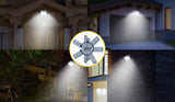 Buitenlamp grijs | LED 50W=450W halogeen schijnwerper | IR sensor | koelwit 4000K | waterdicht IP65 - LEDPLANET.NL